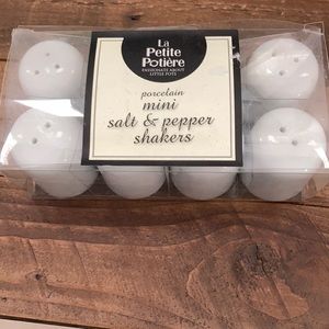 Mini salt and pepper shakers